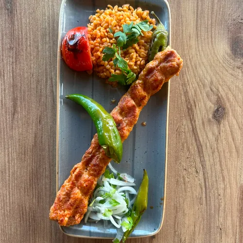 Tavuk kebap  fotoğrafı